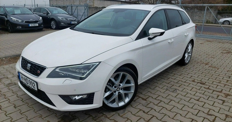 Seat Leon cena 45900 przebieg: 173111, rok produkcji 2015 z Międzybórz małe 781